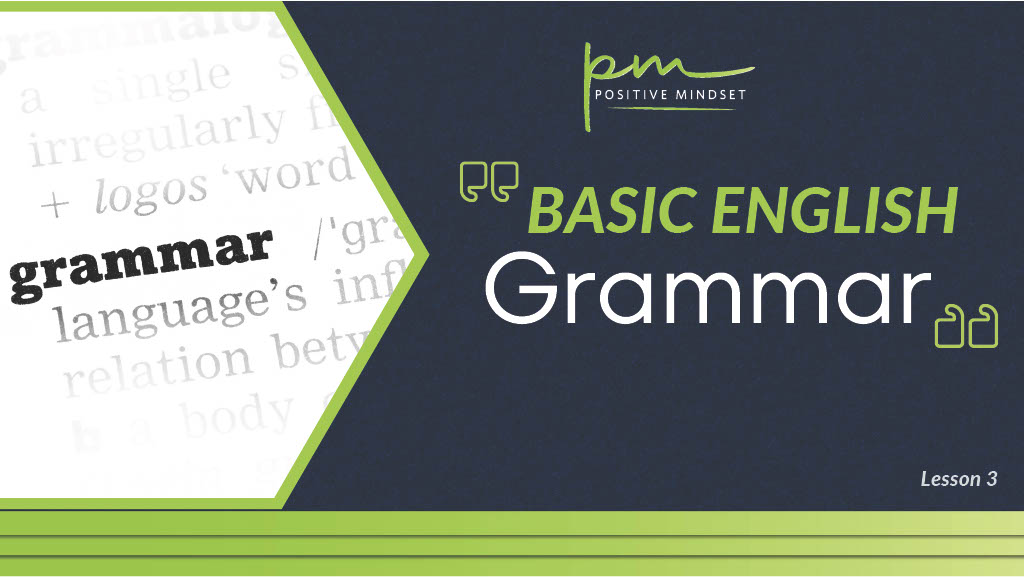 Basic English Grammar Course 3